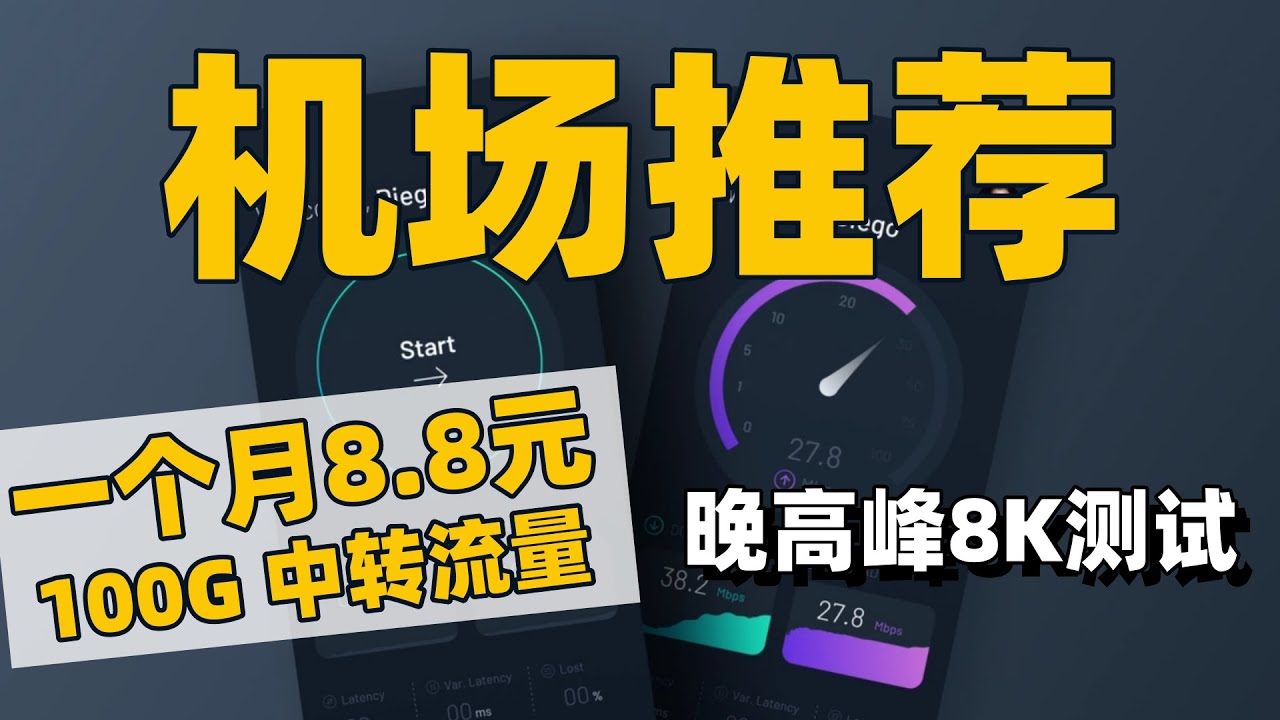 晚高峰油管8K测速